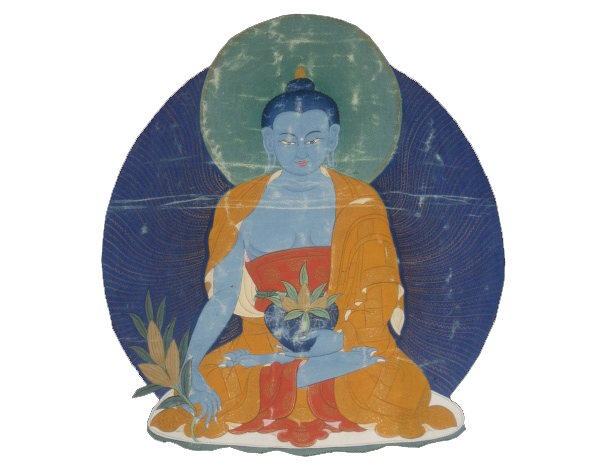 bouddha bleu - Sengye Menla - Chaman healing arts - formation acupuncture